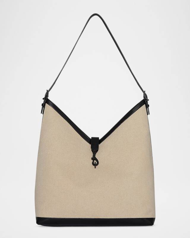 Megan Canvas Hobo Bag